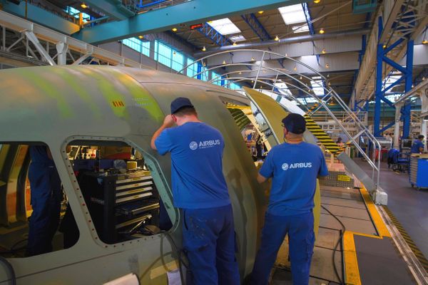 L'établissement Airbus à Montoir-de-Bretagne en Loire-Atlantique