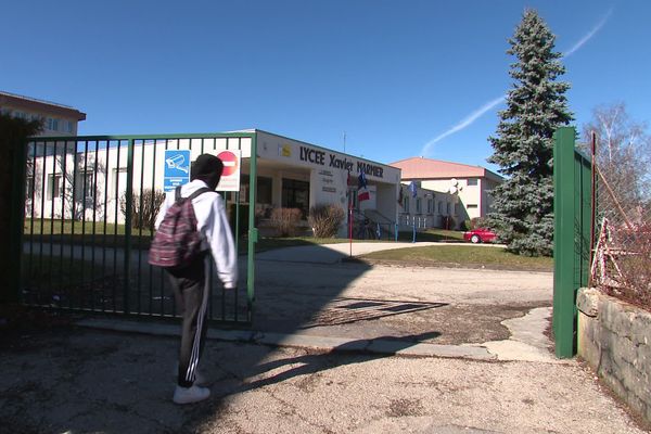 Le lycée Xavier Marmier à Pontarlier