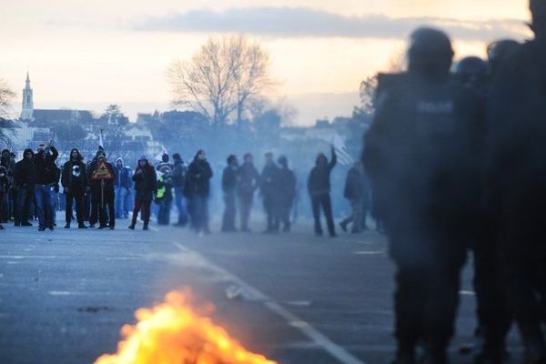 Emeutes à Nantes le 22 février 2014