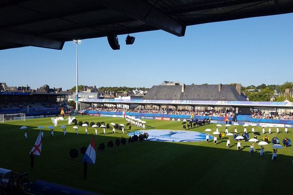 Cérémonie d'ouverture de la Coupe du monde de football féminine U20 à Vannes