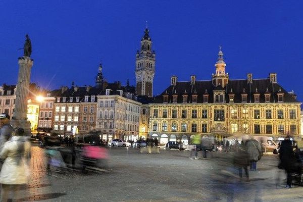 Grand place à Lille