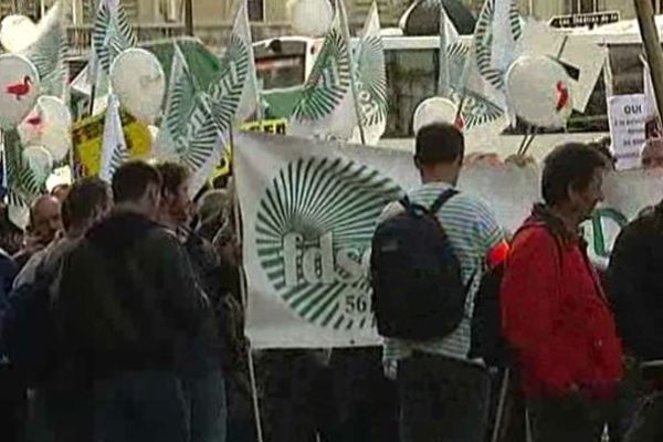 Manifestation des éleveurs à Paris