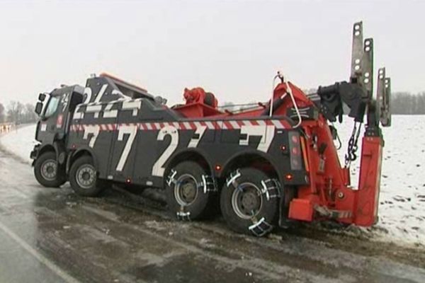 Même les dépanneuses sont sorties de la route !