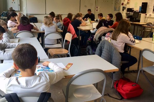 Le silence s'est fait dans la classe de 6e du collège Germaine Tillion de La Mézière