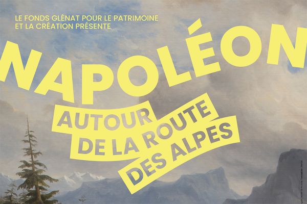 Afiche de l'exposition "Napoleon - Autour de la route des Alpes"