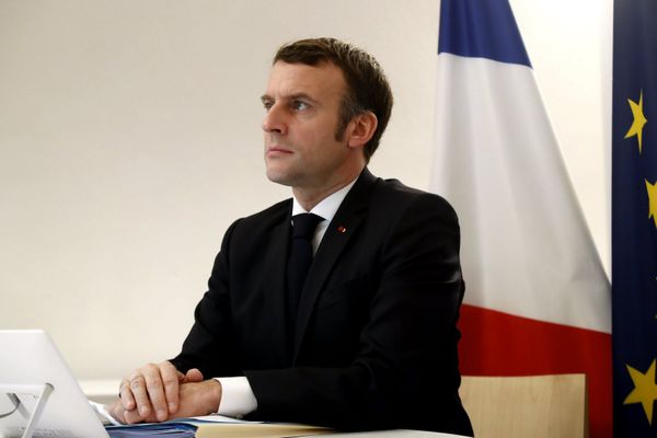 Le président français Emmanuel Macron.