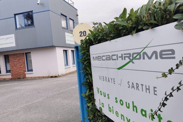 Le site Mécachrome de Vibraye, dans la Sarthe.