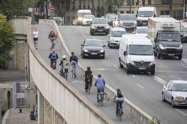 Trafic routier à Paris