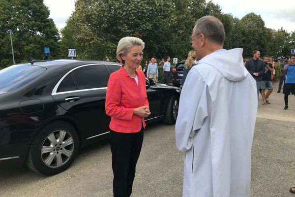 Ursula von der Leyen est à Taizé, en Saône-et-Loire, jusqu'à dimanche 28 août.