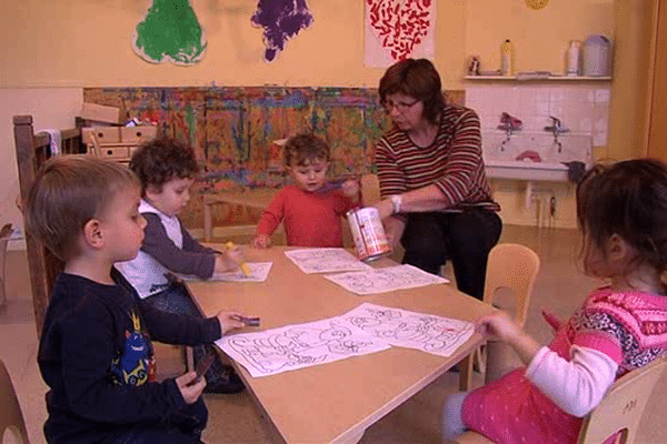 La crèche associative de l'université de Caen accueille une centaine d'enfants.