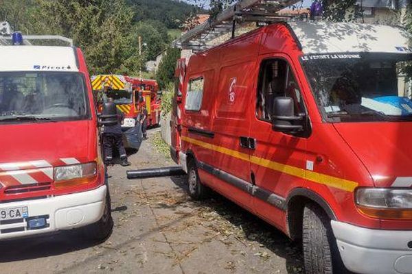 Les pompiers sont intervenus près de 45 fois sur le secteur d'Issoire