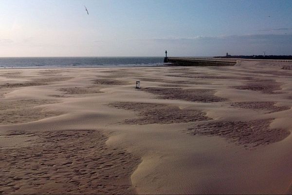 La plage de Calais