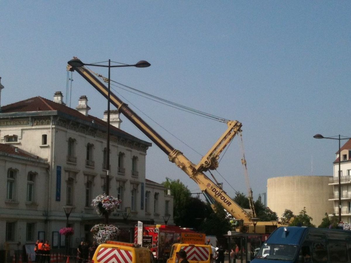 Une nouvelle grue mobile pour Maison Bleue