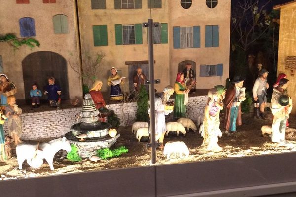 La crèche de la mairie de Béziers - 4 décembre 2017