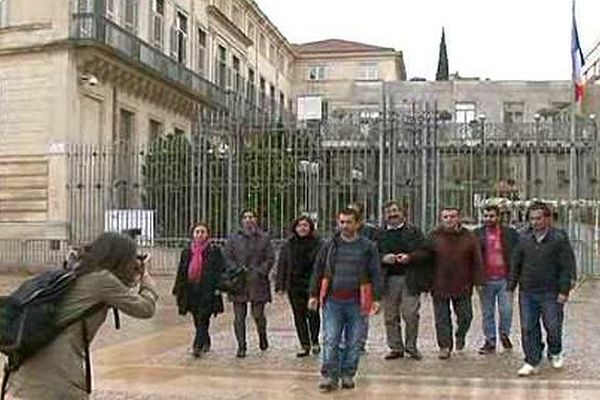 Montpellier - des associations d'aide aux migrants reçues en préfecture - 4 avril 2016.