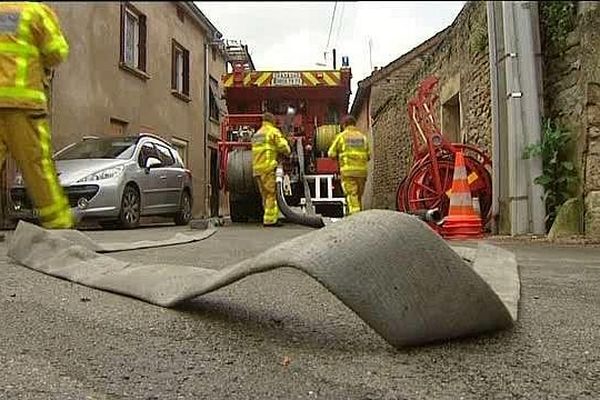 La Bourgogne a connu une nuit agitée : routes coupées, bâtiments et maison inondés suite aux orages
