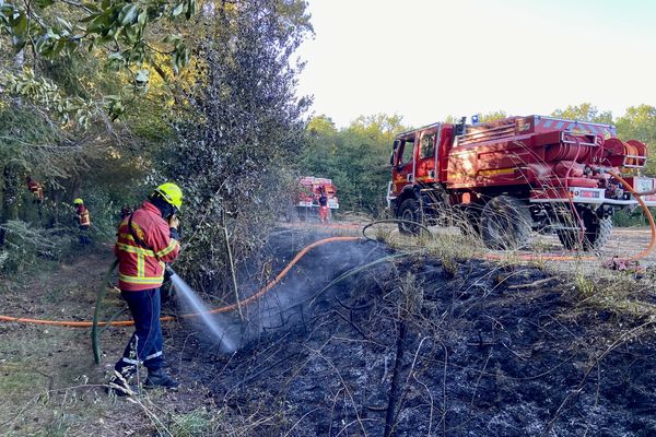 De nombreux sapeurs-pompiers ont été mobilisés.