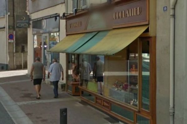 La pâtisserie "Champon", l'un des commerces cambriolés à Vinay