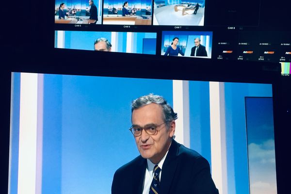 Roch-Olivier Maistre, président du CSA, invité du journal de France 3 Aquitaine ce vendredi 29 mars 2019