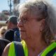 Geneviève Legay, militante d'Attac, lors d'un rassemblement "gilet jaune" à Nice, le 28 septembre 2019.