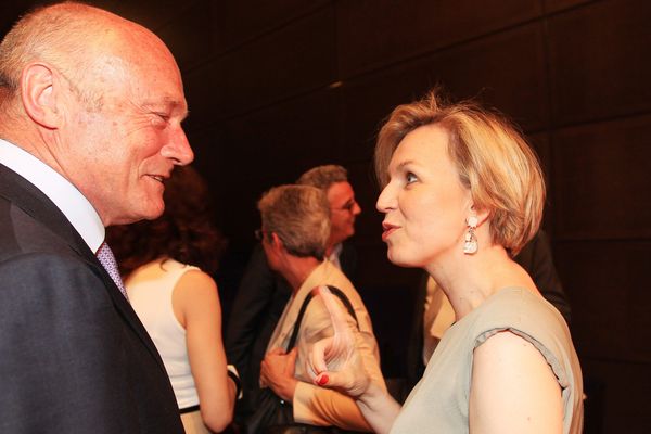 Alain Rousset et Virginie Calmels en juin dernier à Bordeaux.