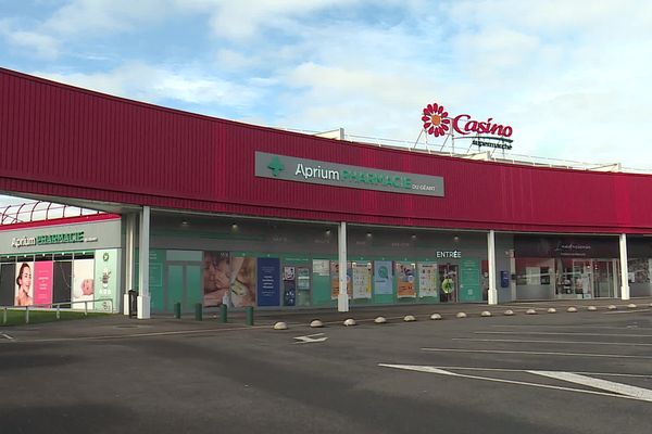 Le magasin Casino à Torcy.