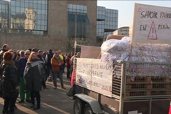 Rassemblement au Mans pour la sauvegarde de l'emploi au Mans / 20 février 2019