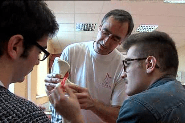 Etudiants de l'école de kiné d'Alençon.