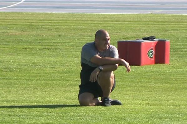 Le Manager général du RCT Patrice Collazo derrière un groupe qui manque encore de confiance.