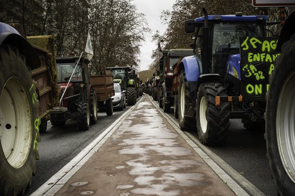 Les JA et les agriculteurs prêts à reprendre les manifestations comme ici devant la cité administrative de Toulouse début 2024