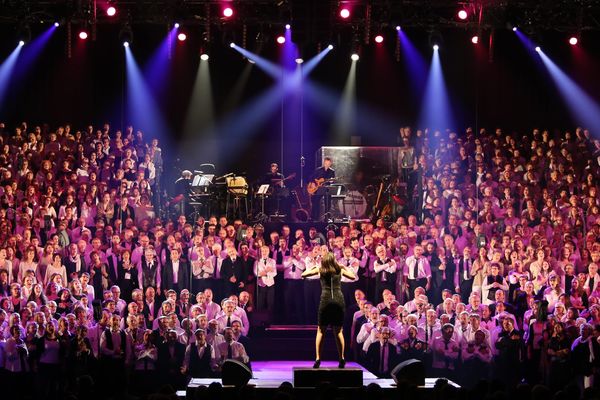 Le festival Jacques Brel à Vesoul en 2014. 