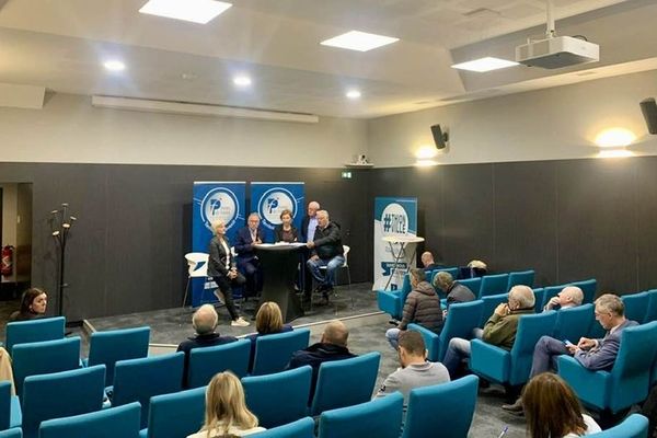 Conférence de presse des maires de la Communauté d'Agglomération de Thionville jeudi 12 septembre.