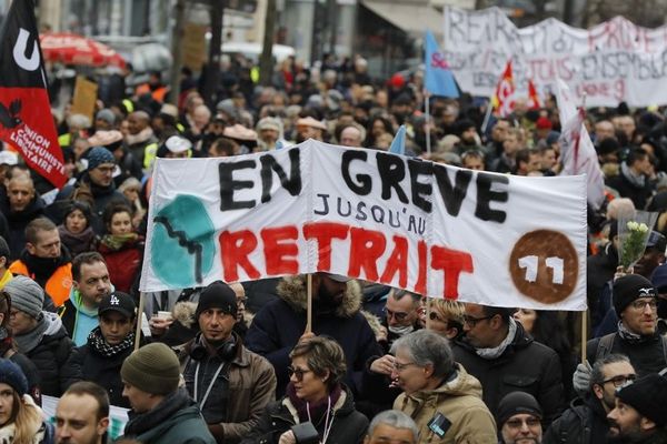 Après plus d'un mois de grève, le mouvement contre la réforme des retraites continue. Photo d'illustration