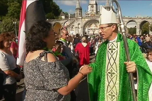 L'évêque de Lourdes a salué particulièrement les chrétiens d'Orient