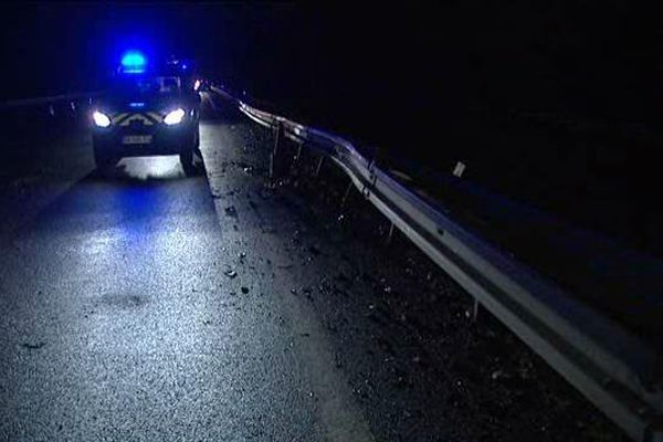 Accident mortel sur l'A71 dimanche soir à hauteur Salbris en direction d'Orléans. 