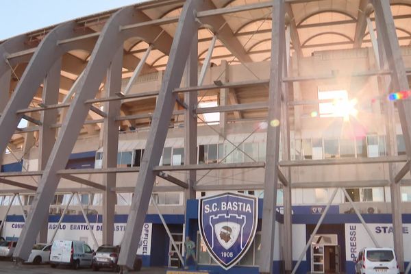 Le stade d'Armand Cesari, à Furiani.