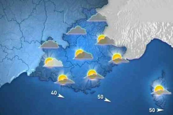 La météo du lundi 23 février