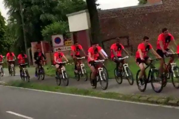 Un peu de vélo pour la reprise du LOSC.