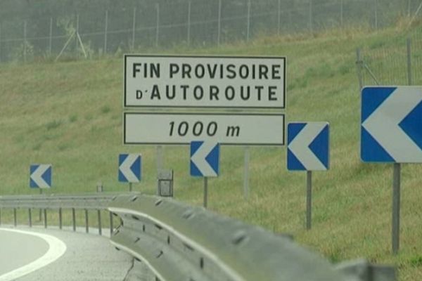 Au jour d'aujourd'hui, l'autoroute se termine à Monastier de Clermont. 