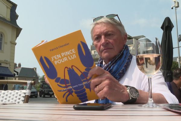 Patrick Chevalier, auteur du livre "J'en pince pour lui, le homard dans tous ses états"