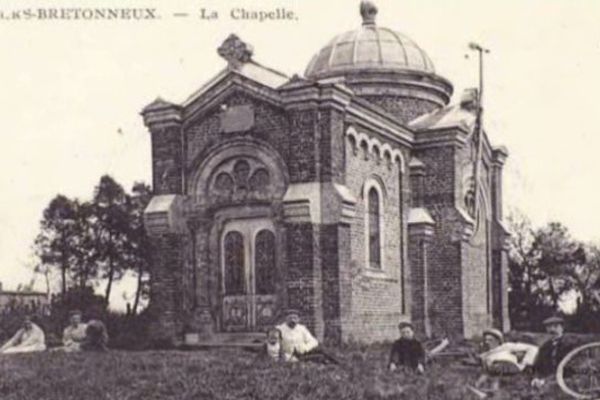 Les vestiges d'une chapelle de 1870 ont été découverts à Villers-Bretonneux dans la Somme