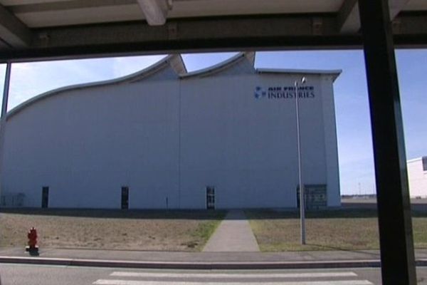 Les batiments d'Air France Industrie à Blagnac