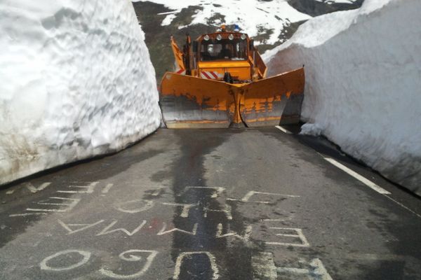 La montée vers le Tourmalet ce 10 juin