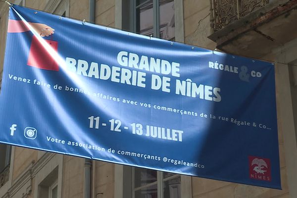 La Braderie de Nîmes a lieu du 11 au 13 juillet.