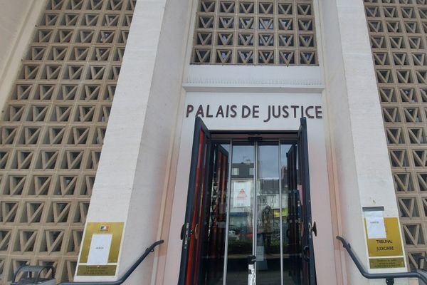 La palais de justice de Saint-Nazaire, janvier 2020