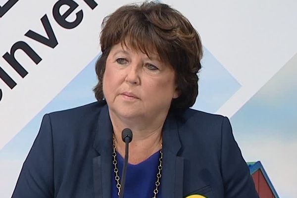 Martine Aubry, le 13 octobre 2016 à Lille