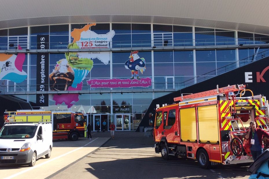 Bourg En Bresse Editions Speciales Et Facebook Live Sur Le Congres National Des Sapeurs Pompiers Vendredi