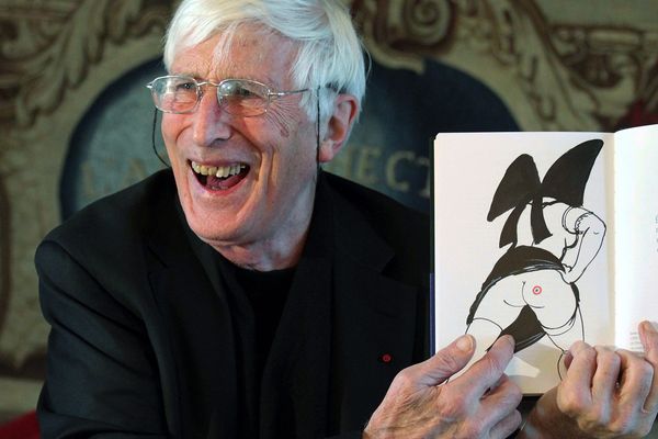 Tomi Ungerer, à Strasbourg en 2011.