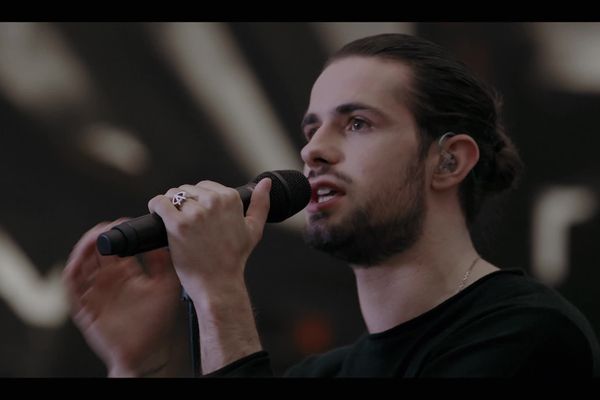 Le rappeur Andréas Touzé, plus connu sous le nom de Lombre.