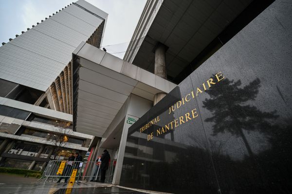 Le palais de justice de Nanterre dans les Hauts-de-Seine